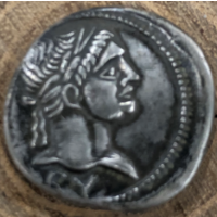 Савромат I, 93-124 гг н.э.Статер 6,87гр 20,8мм