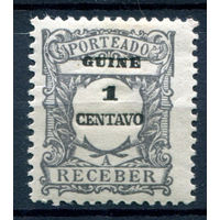 Португальские колонии - Гвинея - 1921г. - porto, 1 с - 1 марка - MH. Без МЦ!