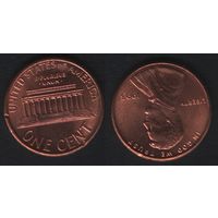 США km201b 1 цент 1993 год (-) (f0