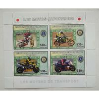 Марки Конго 2006 г. Японские мотоциклы. Блок