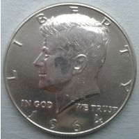 США полдоллара 1964