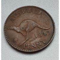 Австралия 1 пенни, 1947 2-17-9