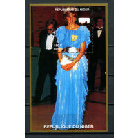 Нигер - 1998 - Принцесса Диана - [Mi. 1427ms] - 1 блок. MNH.  (Лот 96DA)