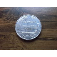 Французская Полинезия 5 франков 2005