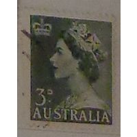 Королева Елизавета II. Австралия. Дата выпуска: 1953-06-17