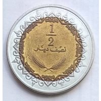 Ливия 1/2 динара 2009 г.