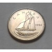 10 центов, Канада 1994 г., AU