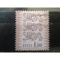 Эстония 2001 Стандарт, герб 1,00