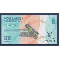 Мадагаскар, 100 ариари 2017 г., P-97(2), UNC