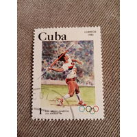 Куба 1983. Олимпиада Лос Анджелес-84. Метание копья