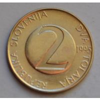 Словения, 2 толара 1995 г.