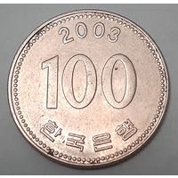 Южная Корея 100 вон, 2003 (9-9-20(в))