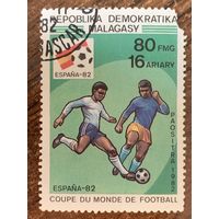 Мадагаскар  1982. Чемпионат мира по футболу Испания-82. Марка из серии