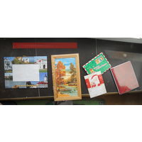 Картина из янтаря, альбом для фотографий, открытка и рамка для фото