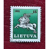 Литва, 1м герб погоня (15) 1991