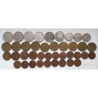 Монеты Германии 40 штук