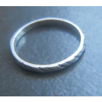 Кольцо, серебро, 17 размер.