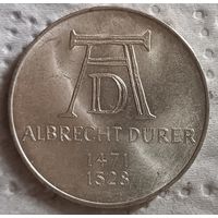 5 марок 1971 500 лет со дня рождения Альбрехта Дюрера