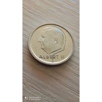 Бельгия 1 франк 1995г.