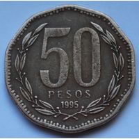 Чили, 50 песо 1995 г.