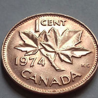 1 цент, Канада 1974 г.