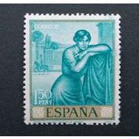 Испания 1965  | Изобразительное искусство Художники- Ромеро де Торрес| Лошади