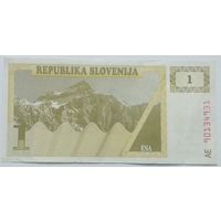 Словения 1 толар 1990, XF, 275