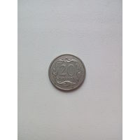 20 грош 1992г. Польша