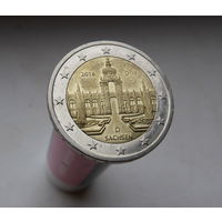 2 евро 2016 Германия Саксония двор D