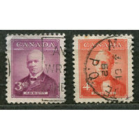 Премьер-министры. Канада. 1952. Полная серия 2 марки