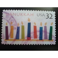 США 1996 Ханукан, совм. выпуск с Израилем