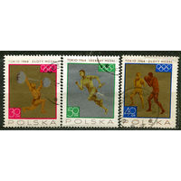 Олимпийские игры в Токио. Польша. 1964. Серия 3 марки