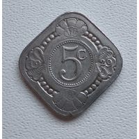 Нидерланды 5 центов, 1929 7-1-39