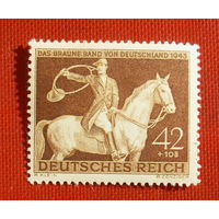 Германия. Конный спорт. Скачки. ( 1 марка ) 1943 года. 2-10.