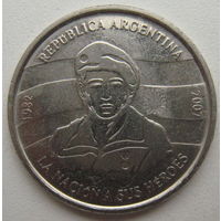 Аргентина 2 песо 2007 г. 25 лет оккупации Фолклендских островов