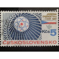 Чехословакия 1987 модель атома