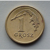 Польша 1 грош. 2011