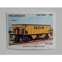 Никарагуа.1983.полувагон