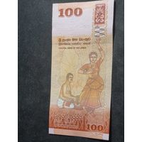 Шри-ланка 100 рупий 2020 Unc