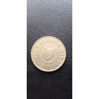 Кипр 5 центов 1992 г.