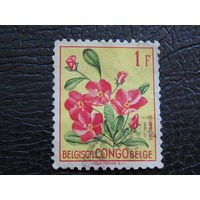 Бельгийское Конго 1952 г.  Флора.