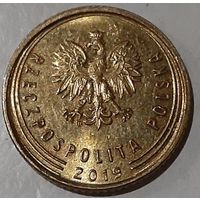 Польша 1 грош, 2019 (14-19-29)