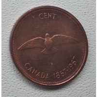 Канада 1 цент, 1967 100 лет Конфедерации Канада 1-15-21