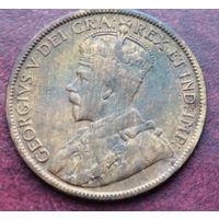 Ньюфаундленд 1 цент, 1913-1936