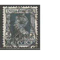 Индийские штаты(Кошин). Король Георг VI. Доплатная марка. 1940г. Mi#48.