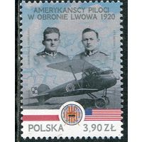 Польша. Авиация. Американские летчики при обороне Львова в 1920 году