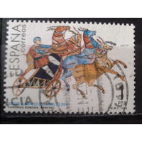 Испания 1984 Олимпиада в Лос-Анджелесе, Римская колесница, мозаика