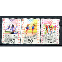Лихтенштейн - 1992г. - Летние Олимпийские игры - полная серия, MNH [Mi 1035-1037] - 3 марки