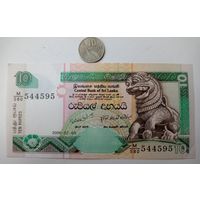 Werty71 Шри-Ланка Цейлон 10 рупий 2006 UNC банкнота
