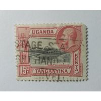ВЕЛИКОБРИТАНИЯ\1307\Кения Уганда Танганьика 1935/1937 Король Георг V,